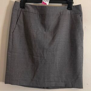 Banana Republic Charcoal Pencil Skirt